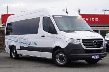 White 2021 Mercedes-Benz Sprinter Van 316Cdi Vs30 Lwb Rwd