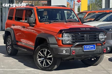 Orange 2023 GWM Tank 300 Wagon Ultra Hybrid