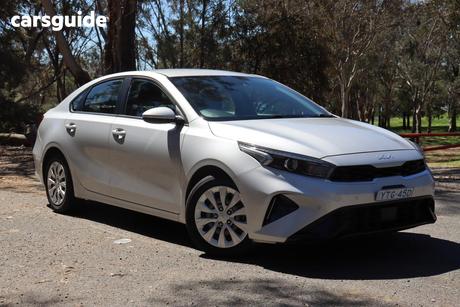 Silver 2021 Kia Cerato Sedan S