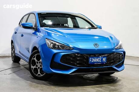 Blue 2025 MG MG3 Hatchback Excite