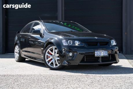 Black 2008 HSV Clubsport Sedan R8 R