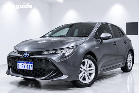 Grey 2021 Toyota Corolla Hatchback Ascent Sport Hybrid