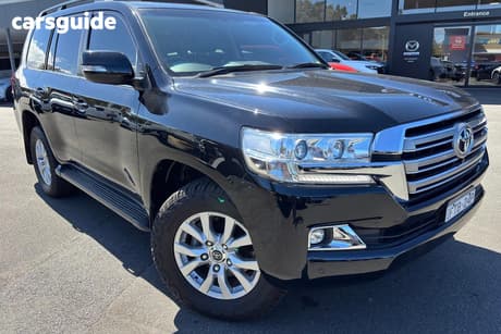 Black 2019 Toyota Landcruiser Wagon Lc200 Vx (4X4)