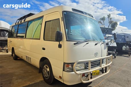 White 2007 Toyota Coaster OtherCar