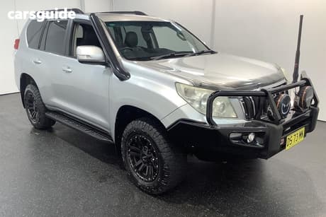 Silver 2012 Toyota Landcruiser Prado Wagon Gxl (4X4)