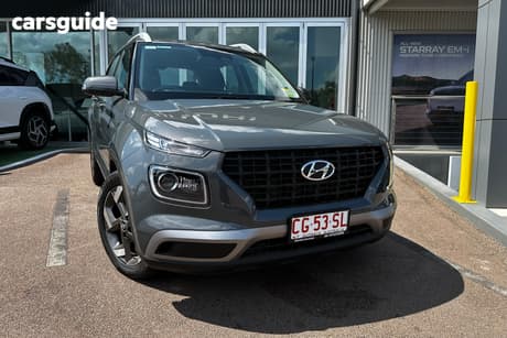 Grey 2025 Hyundai Venue Wagon Active