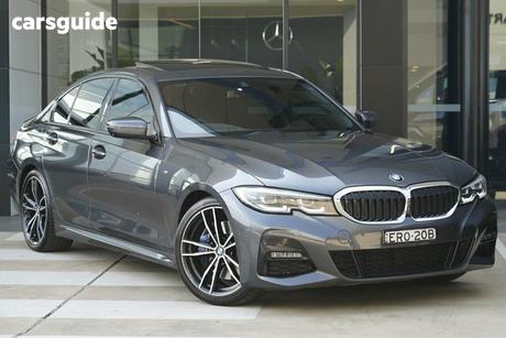 Grey 2021 BMW 330I Sedan M Sport