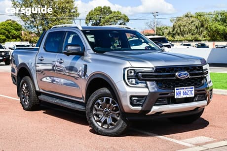 Silver 2026 Ford Ranger Double Cab Pick Up Wildtrak 2.0 (4X4)