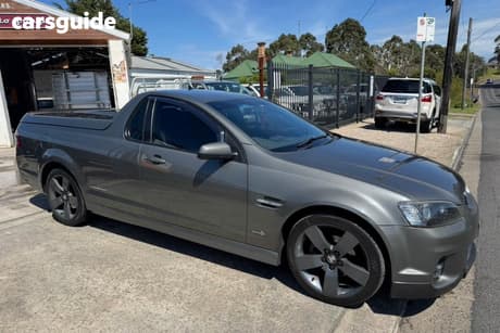Grey 2011 Holden Commodore Utility Sv6 Thunder