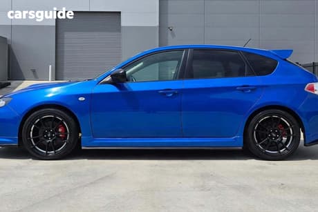 Blue 2009 Subaru Impreza Hatchback Wrx (Awd)