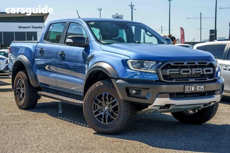 Blue 2021 Ford Ranger Double Cab Pick Up Raptor 2.0 (4X4)