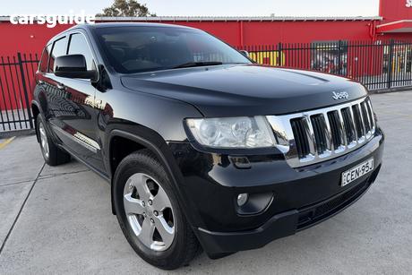 Black 2012 Jeep Grand Cherokee Wagon Laredo (4X4)