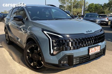 Blue 2025 Kia Sportage Wagon Sx+ (Fwd)