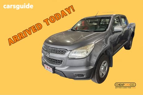 Grey 2016 Holden Colorado Crew Cab Pickup Ls (4X2)
