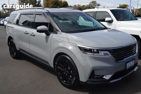 Grey 2022 Kia Carnival Wagon Platinum