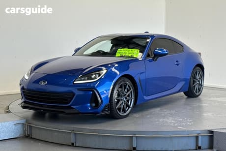 Blue 2022 Subaru BRZ Coupe S