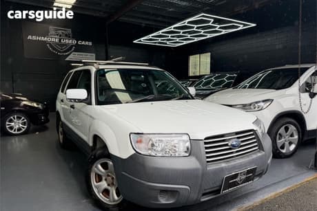 White 2005 Subaru Forester Wagon X
