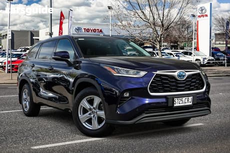 Blue 2022 Toyota Kluger Wagon Gx Hybrid Awd