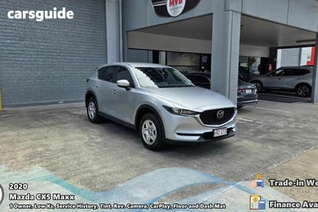 Silver 2020 Mazda CX-5 Wagon Maxx (Fwd)