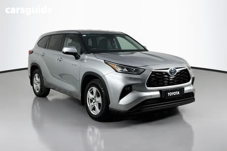 Silver 2023 Toyota Kluger Wagon Gx Hybrid Awd