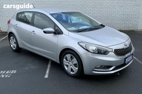 Silver 2014 Kia Cerato Hatch S
