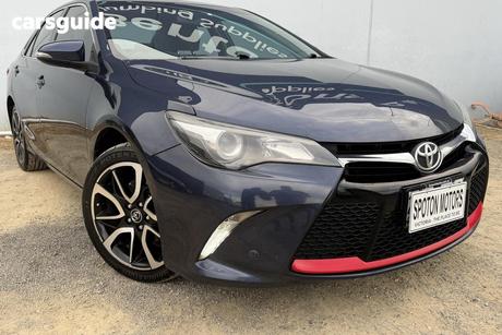 Blue 2016 Toyota Camry Sedan ATARA SX