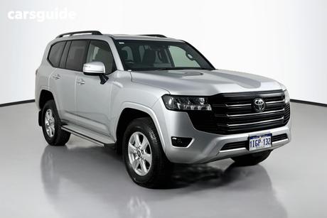 Silver 2024 Toyota Landcruiser Wagon Lc300 Gxl (4X4)