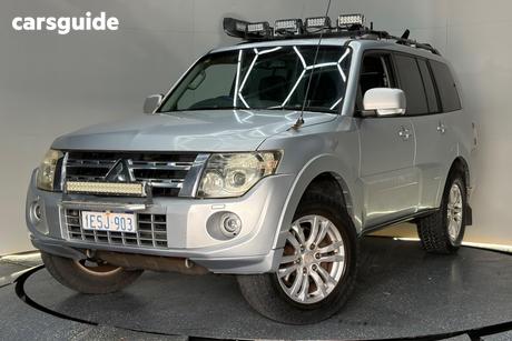 Silver 2012 Mitsubishi Pajero Wagon Vr-X Lwb (4X4)