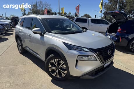 Silver 2023 Nissan X-Trail Wagon St-L (4Wd) E-Power (Hybrid)