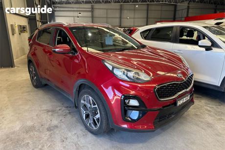 Red 2019 Kia Sportage Wagon Si Premium (Fwd)
