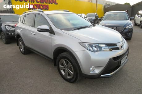 Silver 2015 Toyota RAV4 Wagon Cruiser (4X4)
