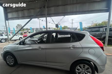 Silver 2016 Hyundai Accent Hatchback Active