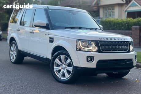 White 2016 Land Rover Discovery Wagon Sdv6 Se