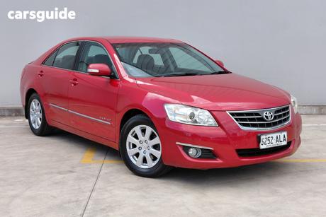 Red 2007 Toyota Aurion Sedan Prodigy