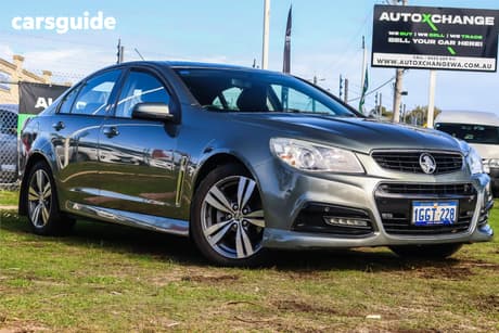 Grey 2014 Holden Commodore Sedan Sv6 (Lpg) Collingwood Edition