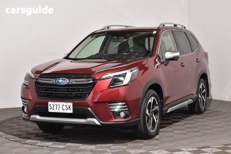 Red 2022 Subaru Forester Wagon 2.5I-S (Awd)
