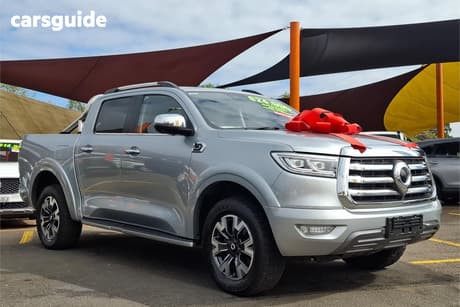 Silver 2021 GWM UTE Dual Cab Utility Cannon-L (4X4)