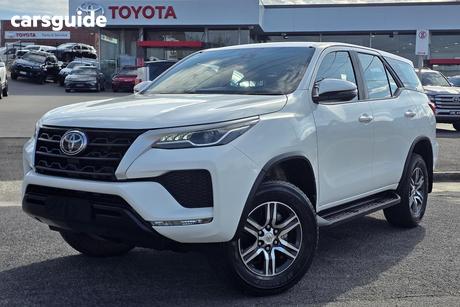White 2021 Toyota Fortuner Wagon Gx