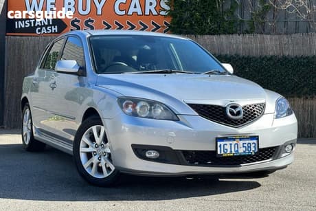 Silver 2007 Mazda 3 Hatchback Maxx