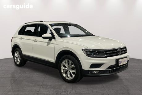 White 2017 Volkswagen Tiguan Wagon 162 Tsi Highline