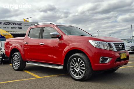 Red 2016 Nissan Navara Dual Cab Utility St (4X2)