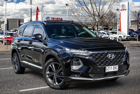 Black 2018 Hyundai Santa FE Wagon Highlander Crdi (4X4)