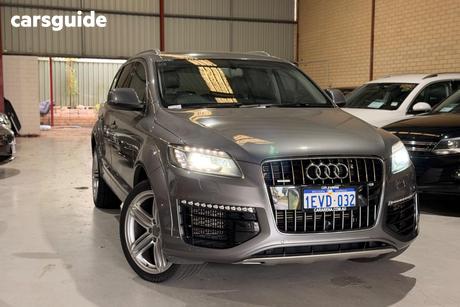 Grey 2015 Audi Q7 SUV TDI
