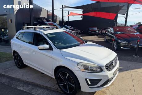 White 2014 Volvo XC60 Wagon D5 R-Design