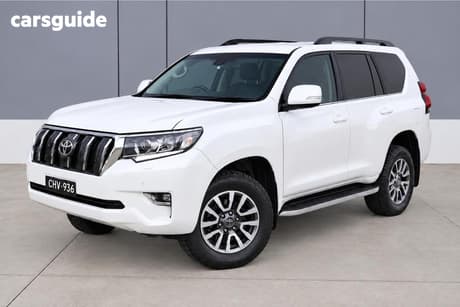 White 2021 Toyota Landcruiser Prado Wagon Vx