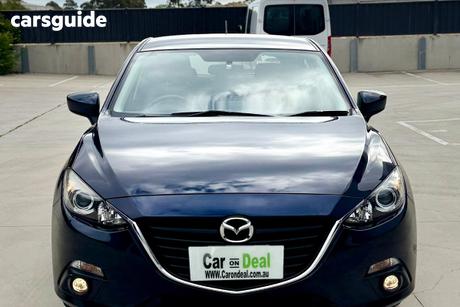 Blue 2015 Mazda 3 Hatchback Maxx