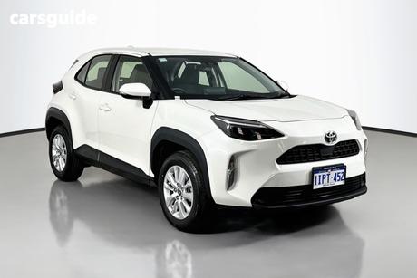 White 2021 Toyota YARIS CROSS PETROL Hatch YARIS CROSS 2WD 1.5L PET CVT GX