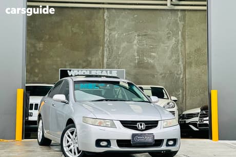 Silver 2005 Honda Accord Euro Sedan Luxury