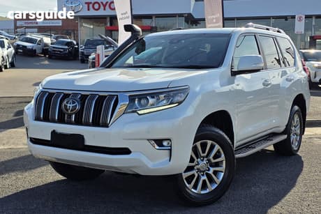 White 2021 Toyota Landcruiser Prado Wagon Vx
