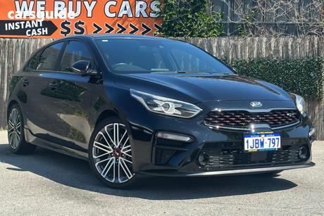 Black 2018 Kia Cerato Hatchback Gt (Turbo)